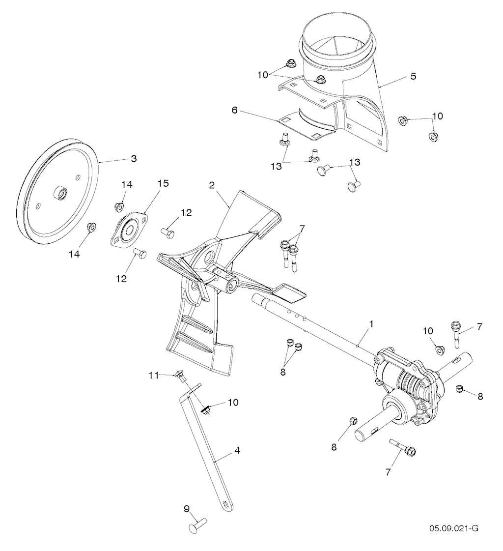 Explosionszeichnung Ersatzteile