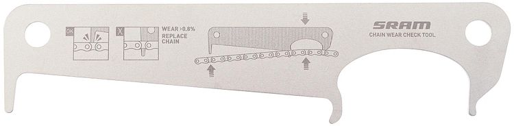 SRAM Kettenverschleißlehre Stahl silber