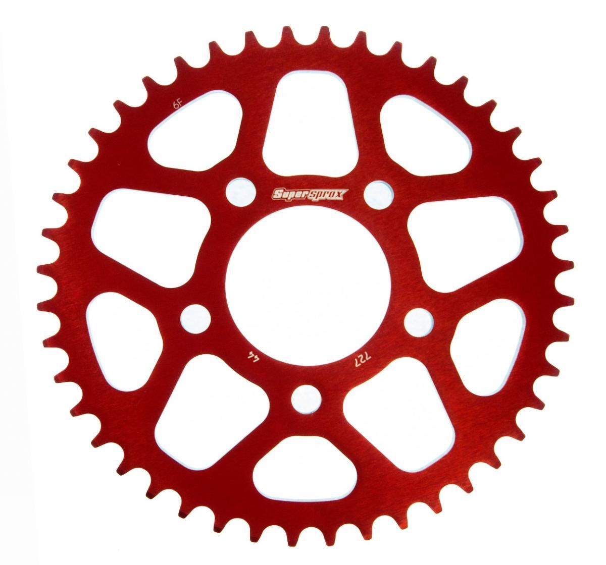 Supersprox Alu-Kettenrad 525 44Z (Rot)