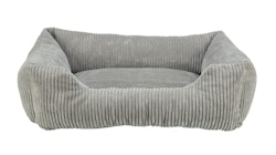TRIXIE Vital Bett Jonna, Cordplüsch, eckig, hellgrau