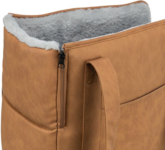 TRIXIE Tasche Evelyn, 40 × 30 × 20 cm, braun/grau