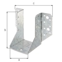 Vorschaubild Alberts® Balkenschuh Typ A verz. 60x100x2,0 mm