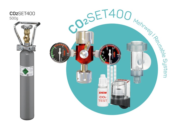 EHEIM CO2 Set 400 Mehrwegsystem 500g
