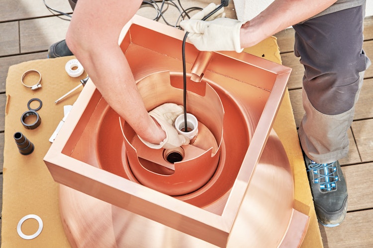 Oase Kupferschale Rund 90