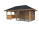 Vorschaubild Palmako Pavillon Bianca 16,6 m² Set 208 Slide - 28 mm