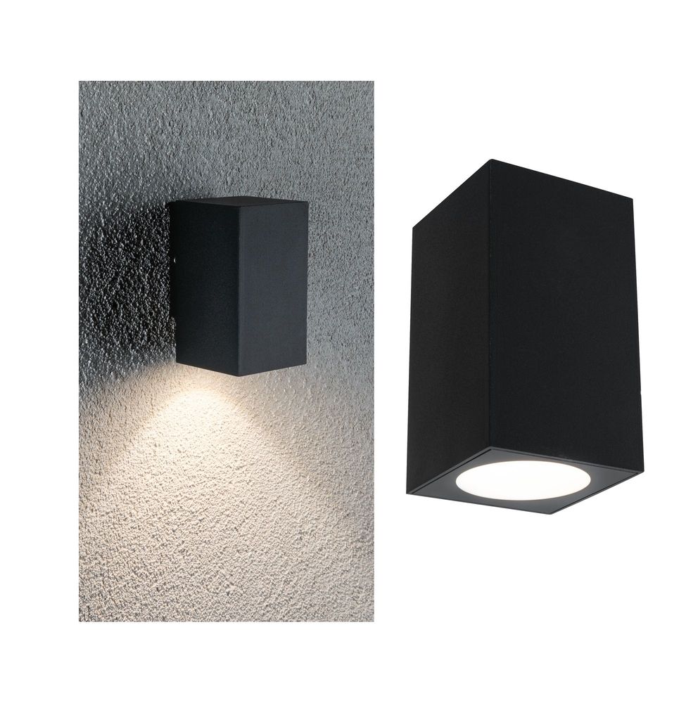 Paulmann Außenwandleuchte Flame Anthrazit Aluminium