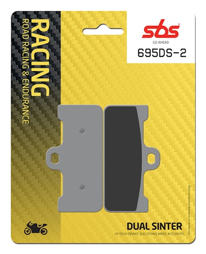 SBS Bremsbelag 695DS-2 Road Racing Endurance (weicher Biss)