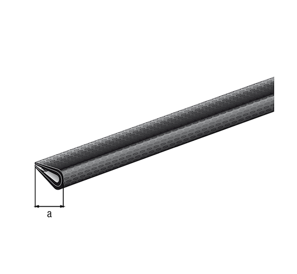 Alberts® Kantenschutzprofil, 10x7x1500 mm, PVC