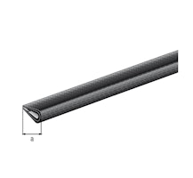 Alberts® Kantenschutzprofil, 10x7x1500 mm, PVC