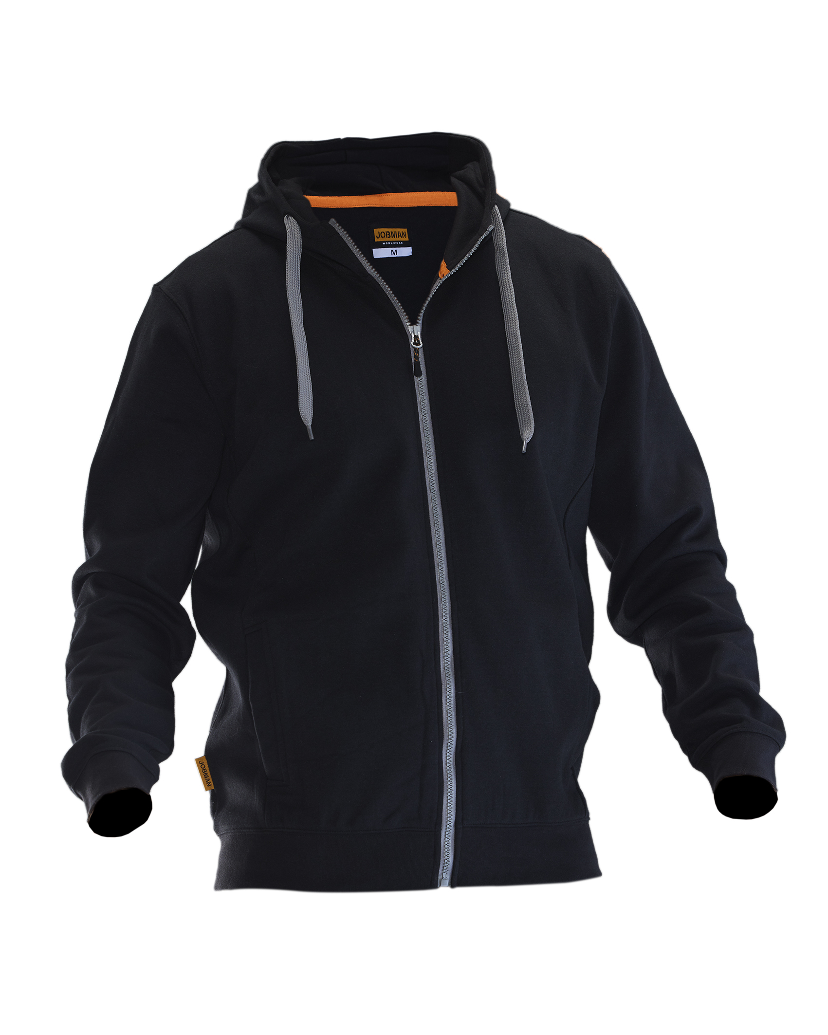 Jobman 5400 Sweatshirt Hoodie XXS Dunkelgrau / Schwarz