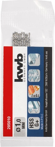 kwb HSS-G Boh 1,0mm LS PRE 205010