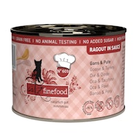 Cats finefood Ragout 190 Gramm Katzennassfutter