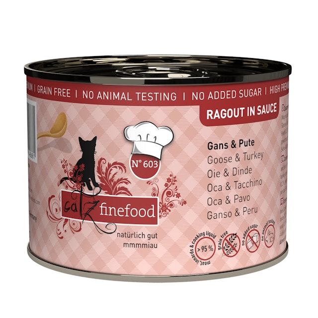 Cats finefood Ragout 190 Gramm KatzennassfutterVorschaubild