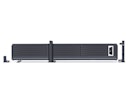 Vorschaubild dz VIDUAL Slide Schiebetor Pure 100 x 20 mm Rhombusprofil - Durchblick nach oben