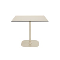 BEST Tisch VIRGINIA 80 x 80 cm, Stahl Dove Grey / HPL - Auslaufartikel