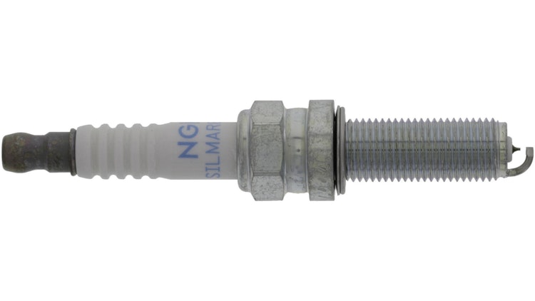 NGK Zündkerze SILMAR8A9S, Iridium, Zündkerze Gruppe S, Gewindedurchmesser 10 mm, Schlüsselweite 16