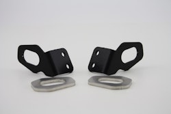 PROTECH  Universal Blinkeradapter Honda ab 2017 (6532313) Alu & Stahl Schwarz für HONDA CBR650R,  NC750X, CB1000 Hornet / SP