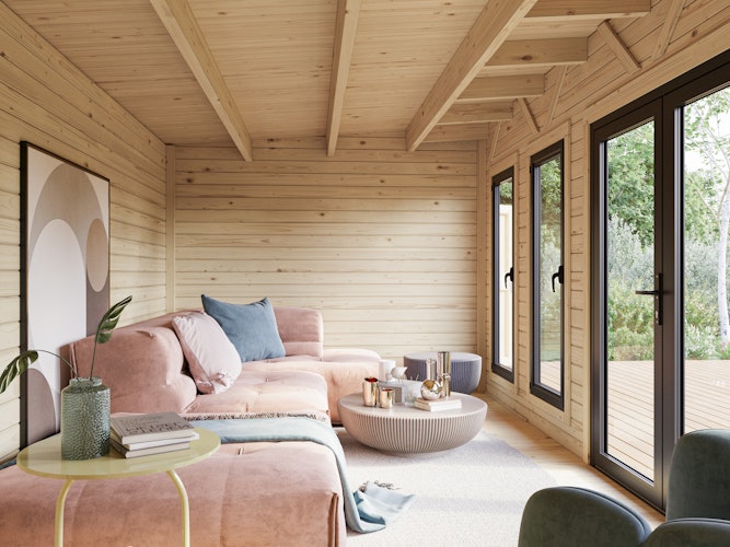 Palmako Gartenhaus Aurelia 19,2 m² - 44 mm