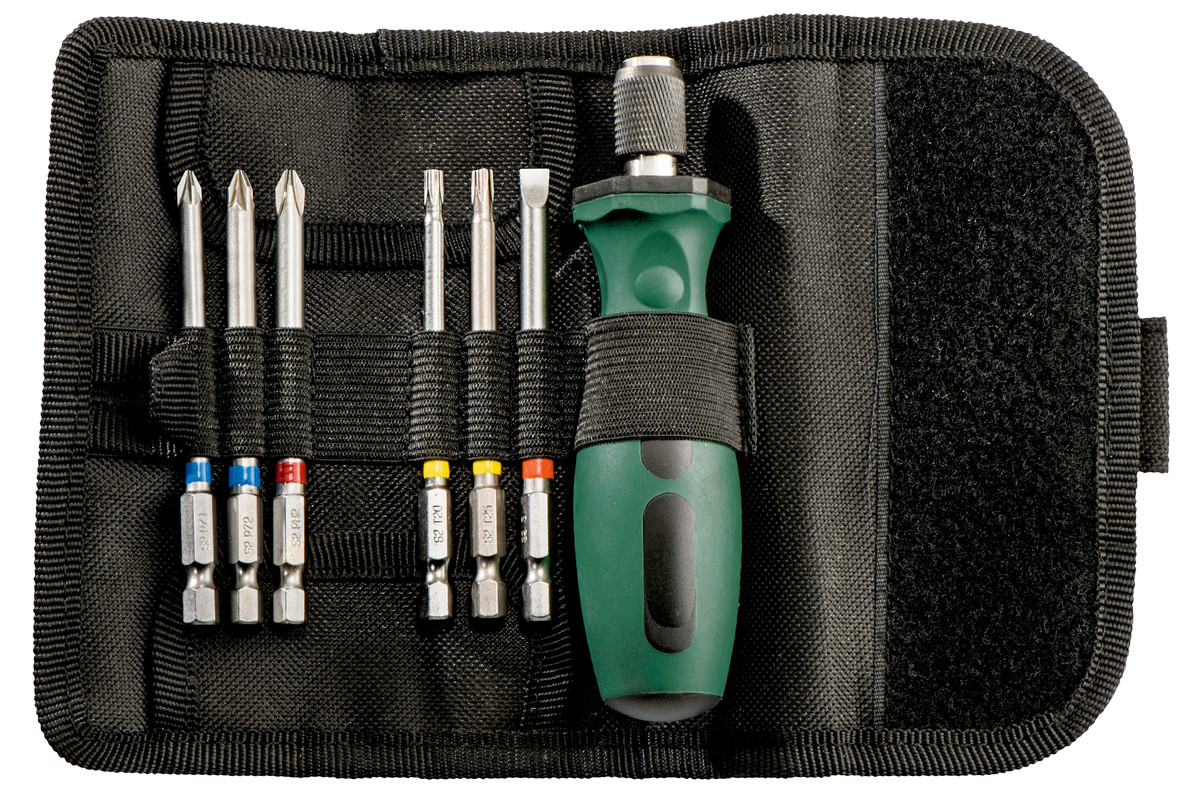 Metabo Bit-Rolltasche "SP"7-teilig