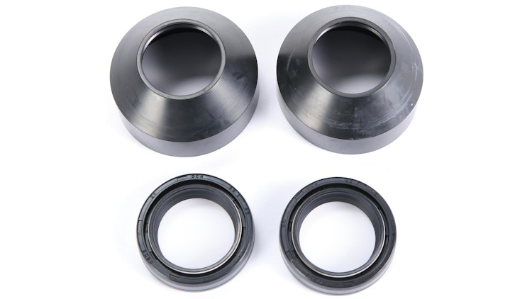 All Balls Racing Gabelsimmerringsatz 33 x 46 x 10,5 (ABR 56-114), mit Staubkappen