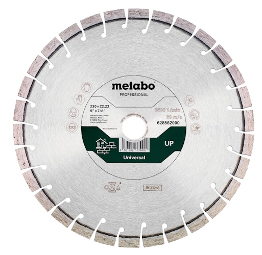 Metabo Diamanttrennscheibe 300x20,0/25,4mm"UP"Universal "professional"
