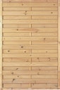 T&J Maxi Massivzaun 120 x 180 cm