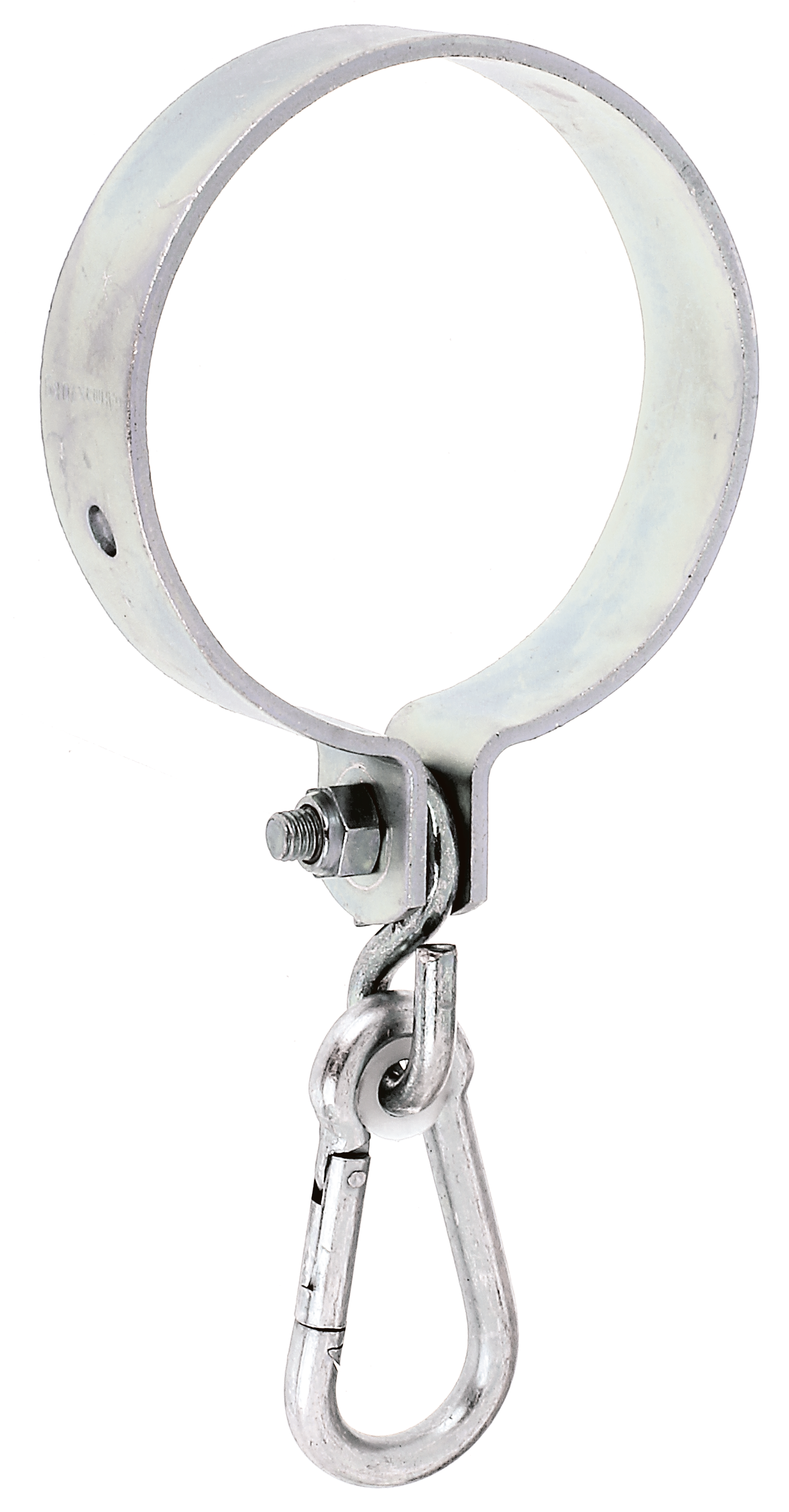 Alberts® Schaukelschelle, für Rundholz, galvanisch verzinkt dickschichtpassiviert, Schelle ⌀120 mm 207519