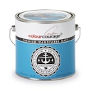 Vorschaubild colourcourage® Premium Wandfarbe matt Newquay Blue