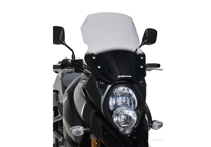 ERMAX Windschutzscheibe Acrylic durchsichtig Grau getönt für SUZUKI V-Strom 650 / XT