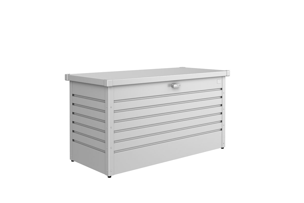 Biohort Freizeitbox B 134 x T 62 x H 71 cm (Gr. 130), silber-metallic