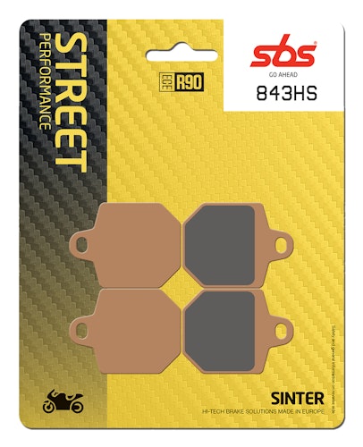 SBS Bremsbelag 843HS Street Sinter