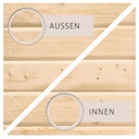 Vorschaubild Karibu Gartensauna/Saunafass Fasshaus 3 inkl. gratis Sauna-Zubehörset im Wert von 234,94 €