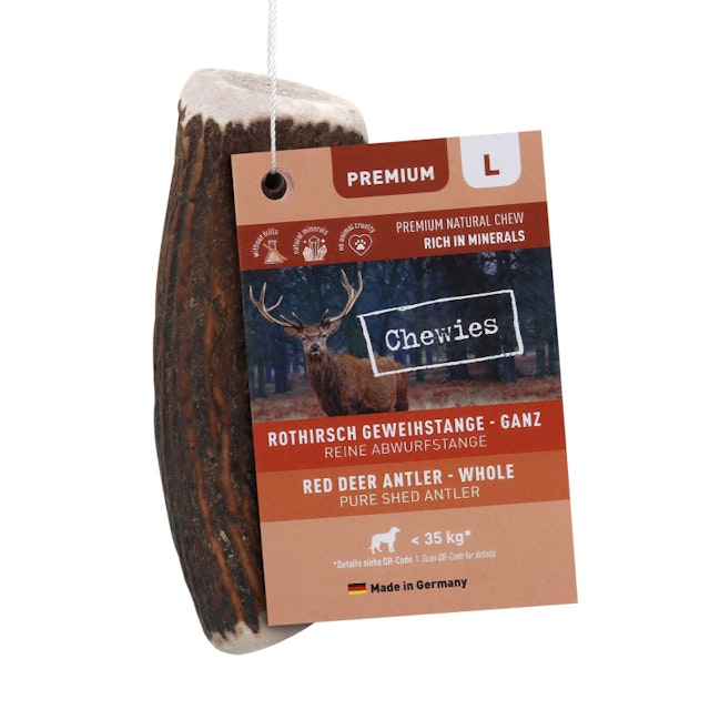 Chewies Geweih-Snack ganz HundekauartikelVorschaubild
