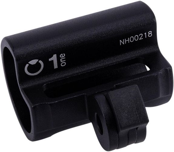 by,schulz Vorbauhalter SDS Adapter schwarz Bar Extender 1" (z.B. für Smartphones)