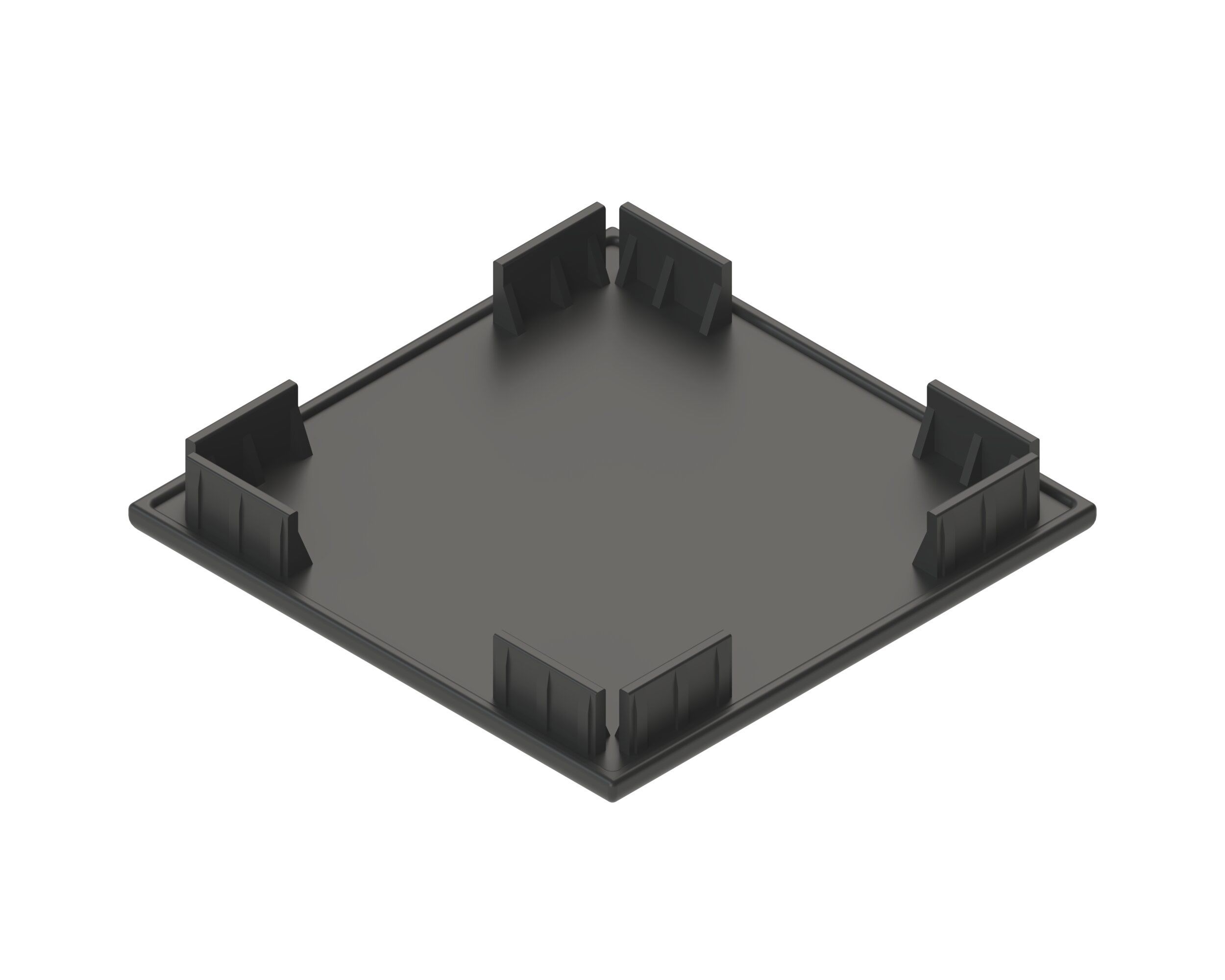 Osmo Aufsteckkappe für Alupfosten 94 x 94 mm, schwarz
