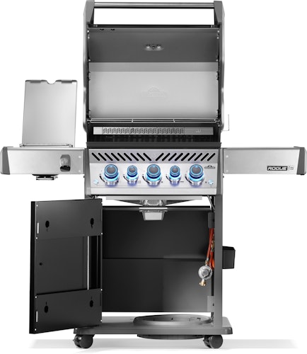 NAPOLEON Gasgrill Rogue PRO-S 425 mit Gußrosten, Schwarz, inkl. Drehspieß