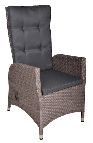 Garden Pleasure Gartenmöbel Set BRAGA 02, Tisch 220 x 100 + 8 Sessel, Polyrattan / Akazie / Kissen 100 % Polyester