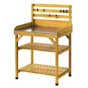 Vorschaubild NOOR VegTrug® Pflanztisch, Grey Wash, 100% FSC zertifiziertes Holz