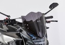 Vorschaubild ERMAX Naked-Bike-Scheibe Acrylic durchsichtig Schwarz getönt für HONDA CB500F