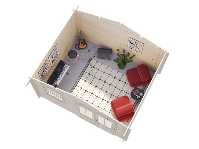 Palmako Gartenhaus Klara 10,4 m² - 28 mm