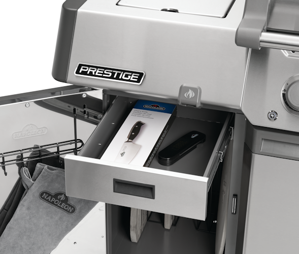 Napoleon Prestige UnterschrankSet, Edelstahl, 2-er Set