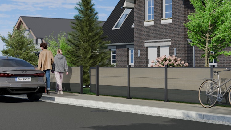 TraumGarten System WPC Platinum XL Einzelprofil