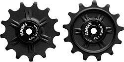 Elvedes Schaltrollen-Set 2x13 Zähne schwarz