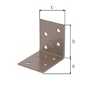 Vorschaubild Alberts DURAVIS® Winkelverbinder 50x50x40mm