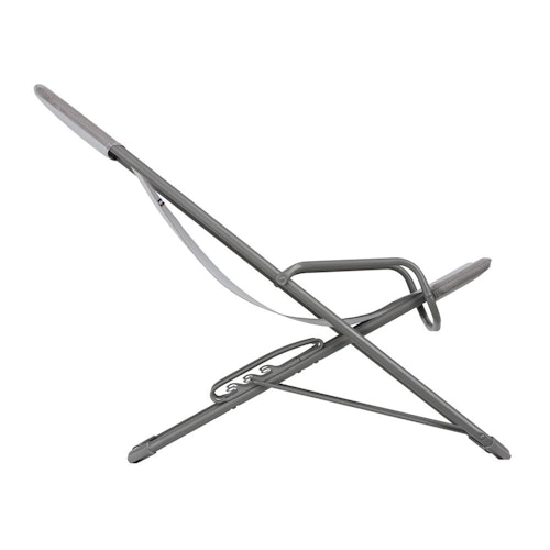 Lafuma Liegestuhl TRANSASWING, Stahl / Batyline