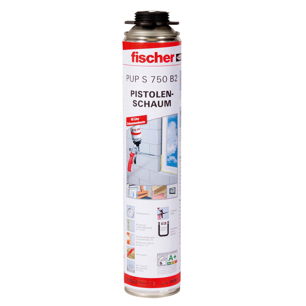 FISCHER Pistolenschaum 1K PUP S 750 B2 750 ml