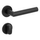 Vorschaubild Griffwerk VAYA 128 LUCIA fast2fix Fast2Fix GK3 Rosetten rund WC rot/weiß Graphitschwarz