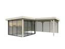 Vorschaubild Palmako Carport/Pavillon Connect Lenna 24,9 m² Set 411 Slide