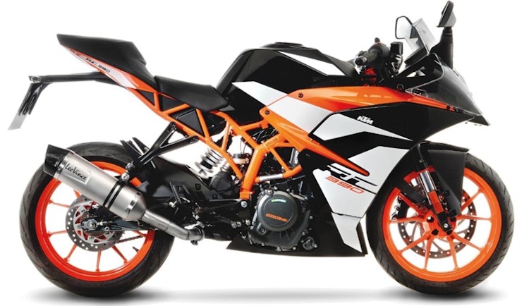 LeoVince SLIP-ON Edelstahl SBK LV ONE EVO für KTM DUKE 125/RC 125 - DUKE 390/RC 390