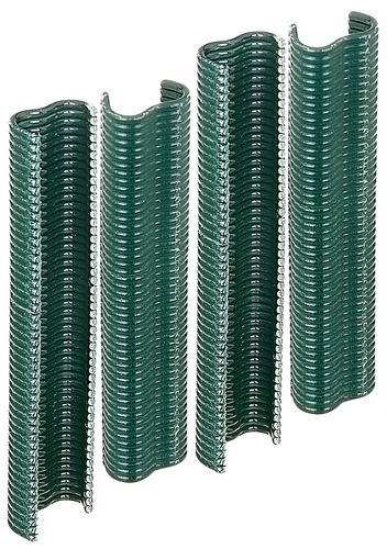 Alberts® Drahtklammern 22 mm Grün 800 Stück